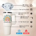 thumbnail image 6 of Teacher Appreciation Gifts for Women,40 oz Teacher Tumbler with handle Lid and Straw, Teacher Vacuum Insulated Travel Coffee Mug CupTumbler, 6 of 6