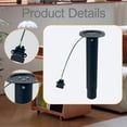 thumbnail image 6 of Desk Riser Pneumatic Spring Lift Mechanism Coffee Table Adjustable Aluminum Alloy for Home Office Living Room, 6 of 9