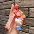 thumbnail image 1 of Anime Hello Kitty Cat Kawaii Toys, personajes de Sanrio, lindas muñecas, llavero, mochila, tarjeta de teléfono, cadena colgante, regalos para niños y niñas YAOSANBAO BAO unisex, 1 of 2