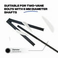 thumbnail image 5 of Ballista Archery 2-Vanes Fletching Jig Compatible with 5.5-6 mm Arrows, 5 of 7