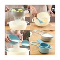 thumbnail image 5 of Tazones de plástico para mezclar: juego de 8 tazones de mezcla multicolor, incluye tazas medidoras, colador, tamiz, lazo, 5 of 5