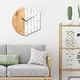thumbnail image 4 of Reloj de pared de la sala de estar Colco 2 relojes de pared nórdicos, 4 of 8
