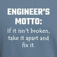thumbnail image 3 of CafePress - Engineer's Motto: If It Isn't Broken Take T Shirt - Mens Comfort Colors Shirt, 3 of 5