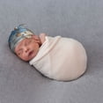 thumbnail image 5 of Sikiie Abstract Sea Turtle Baby Newborn Hats, Infant Knotted Baby Hat, Beanie Top Knot Caps for Baby Boys Girls, 5 of 5
