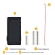 thumbnail image 2 of Placa de Desarrollo de Extensión Externa T-Display-S3-Pro ESP32-S3, Pantalla LCD Táctil de 2,33 Pulgadas con WiFi y Bluetooth., 2 of 5