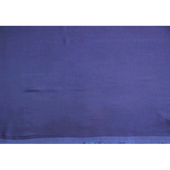 Blue Solid Pattern Poly Satin 45" Wide Material Sewing Fabric Craft By The Yard