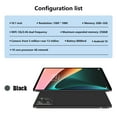 thumbnail image 4 of Tablets for Adults, Hwkond New 10.1-inch Android Tablet PC HD Ultra-thin Screen 5G Dual Frequency WiFi Bluetooth Tablet Computer Support 256G Memory Card And Dual SIM Communication,Black, 4 of 7