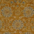 thumbnail image 3 of SAFAVIEH Anatolia Synthia Traditional Wool Area Rug, Gold/Blue, 8' x 8' Round, 3 of 3