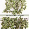 thumbnail image 2 of 1pc Artificial Succulent Hanging Plants 12.2 inch Fake Pearl Necklace in Pot with 8.3 inch Lanyard for Indoor Outdoor Wall Decor., 2 of 3
