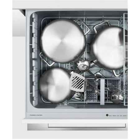 Fisher & Paykel - 24" Top Control Built-In Dishwasher - Custom Panel Ready - Custom Panel Ready