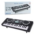 thumbnail image 4 of Hugtrwg Teclado Digital Portátil Con Pantalla LED Piano Electrónico 37 Teclas (negro), 4 of 9