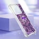 thumbnail image 4 of Funda para Xiaomi Redmi Note 13 Pro 5G con Brillo Líquido Flotante, Purpurina, Parachoques y Anillo Giratorio Soporte, 4 of 5