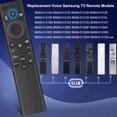 thumbnail image 3 of Nuevo control remoto de reemplazo con voz para TV Samsung, control remoto para todas las TVs Samsung curvas, Frame, UHD, QLED, LED, 4K, 8K y Smart TV, con función de voz, 3 of 9