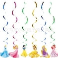 thumbnail image 1 of Disney Pink Princess Theme Birthday Party Balloon Table Cloth Cake Decoration Tableware Decoration, 1 of 6