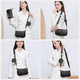 thumbnail image 4 of Bolsa 3 En 1 Moda Mujer Bandolera Crossbody Monedero Cartera Labg, 4 of 5