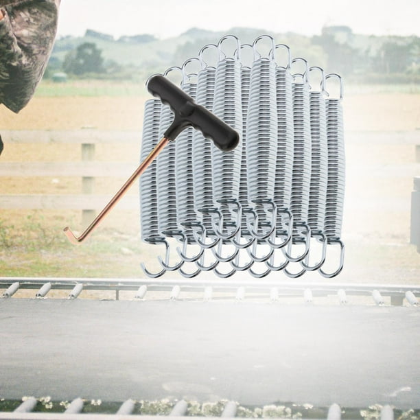 Resortes de trampolín de 20 piezas con herramienta de resorte Metal 16cm perfecl