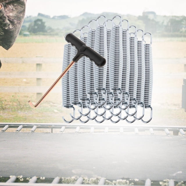 20 Resortes de trampolín Cola Accesorios de trampolín para exteriores 147 cm
