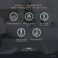 thumbnail image 2 of SHEEX Arctic Aire MAX Sheet Set, Ultrasoft Cooling Sheets with 1 Flat Sheet, 1 Fitted Sheet, and 2 Pillow Cases, King, Silver, 2 of 7