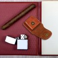 thumbnail image 3 of CIMAXIC Housse de Protection pour Briquet, Housse de Rangement en Cuir Portable, 2.95"X2.36"X1.18 Pouces, 3 of 5