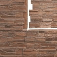 thumbnail image 6 of Ekena Millwork 48 5/8"W x 24 3/4"H x 1 1/4"D Cascade Stacked Stone, EverStone Faux Stone Siding Panel, York Town, 6 of 9