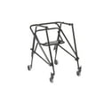 thumbnail image 6 of Inspired by Drive Nimbo 2G Lightweight Posterior Walker with Seat, Extra Large, Emperor Black, 6 of 8
