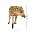 thumbnail image 2 of Carte d'Animal Imprimée Double Face en Acrylique - Résistante aux Intempéries pour Jardin, Cour et Fête - Design Durable et Mignon de Volaille, 2 of 6