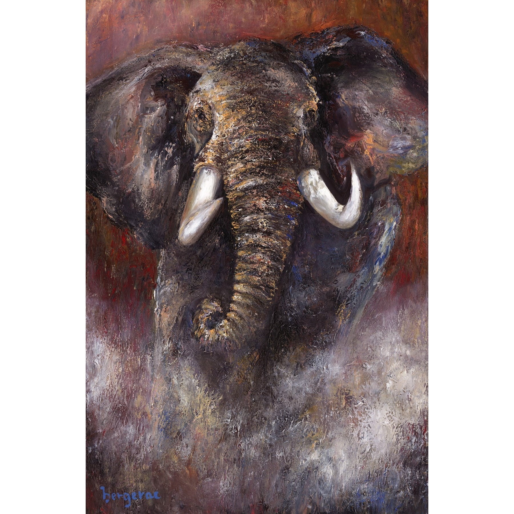 Marmont Hill "Ready for the Battle" by Bergerac Painting Print on Wrapped Canvas