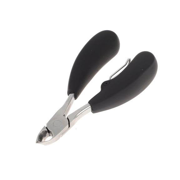 Unique Bargains Portable Olecranon Nail Clipper for Women for Men Black 1 Pc