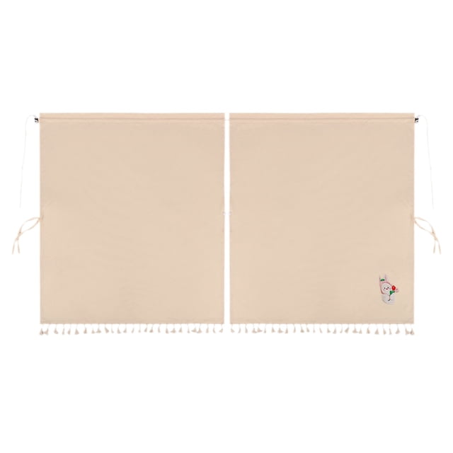 B Polyester Car Partition Curtain Sunshade Sliding Privacy Screen 10.24X8.28X0.79 Inch Style B