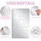 thumbnail image 4 of Plantilla de metal para pintar letras, plantillas para manualidades, plantillas para dibujar números y fuentes florales, plantillas reutilizables de acero inoxidable para alfabeto., 4 of 9