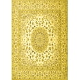 thumbnail image 1 of Ahgly Company Indoor Rectangle Persian Yellow Traditional Area Rugs, 7' x 10', 1 of 4