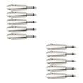 thumbnail image 3 of Injueey Transmisor de micrófono inalámbrico de tamaño compacto de 5 piezas - Fácil de operar para audio Plata duradera 9.3 * 2.16 cm 5 plata 9.3*2.16 cm, 5 uds. 2Conjunto, 3 of 6