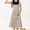 Khaki, variant on AUHomi Extra Large Aprons for Men, Adjustable Button Apron with Pockets, Chef Cooking Kitchen Aprons Women, Water & Oil Resistant, Easy to Clean