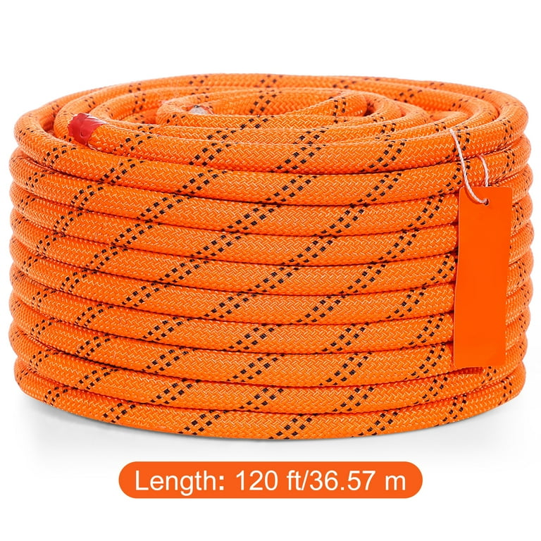 KFFKFF Arborist Tree Climbing Rope Double Braid Polyester 1