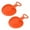 Orange, variant on PREWOOD Snow Sled Board for Kids,Plastic Skiing Boards with Handle,Outdoor Winter Plastic Skiing Boards Snow Grass Sand Board Ski Pad Snowboard(2PC)