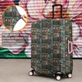 thumbnail image 4 of Multicolor Bigfoot and Text Pattern Luggage Cover Fashion Suitcase Cover Baggage Covers Fit 25-28 Inch Luggage (Go Travel), 4 of 5