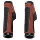 thumbnail image 3 of Empuñaduras antideslizantes para manillar de bicicleta de goma color marrón y Negro Ormromra, 3 of 8