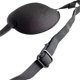 thumbnail image 2 of Parche para ojos negro para adultos y niños, parche para ojos cómodo, parche para ojos ajustable para estrabismo, máscara para ojos para recuperación, accesorio de Cosplay para ojos, negro-2 -, 2 of 3