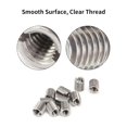 thumbnail image 4 of ZOUSSIQI Slotted Thread Insert Nut, Stainless Steel Fastener, M3x0.5mm Internal Thread, Length 6mm, Thread Repair Kit for Automotive, Aviation and DIY Projects CA919-29316, 4 of 9
