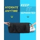 thumbnail image 5 of Bolsa de gimnasio BAGSMART Bolsa de gimnasio con compartimento para zapatos negra, 5 of 8