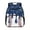 Baseball Drip Print, variant on Paint Splatter Tractor Print Kids Backpack 13.5 Inch Lightweight Water Resistant School Bag with Multi Pockets Padded Adjustable Straps for Boys Girls Ages 3-12 Travel Bookbag