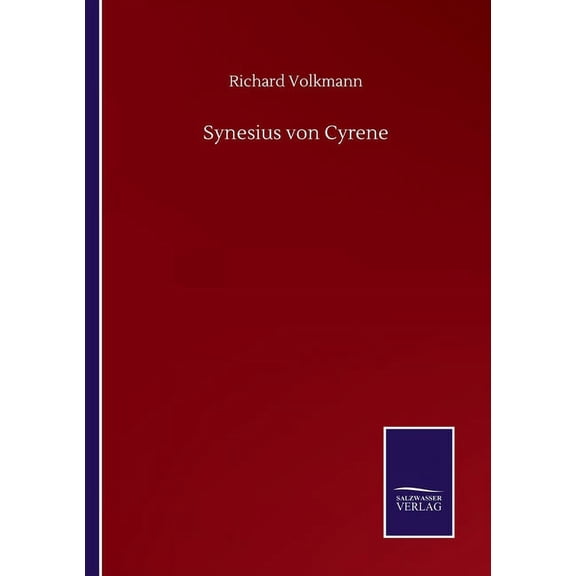 Synesius von Cyrene (Paperback)