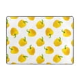 thumbnail image 7 of Area Rugs For Living Room Decor - yellow Bell Pepper Print Soft Anti Slip Throw Washable Rugs 5x7 For Bedroom, Indoor Carpet For Bedroom Living Room 80x58In, 7 of 7
