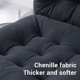thumbnail image 3 of Juego De Cojín De Asiento Y Almohada Lumbar Para Silla De Oficina, Almohada Lumbar Con Almohadilla Integrada Con Soporte Para La Espalda Y Correa Fija Para Silla De Escritorio, 3 of 7