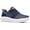 Dark Blue, variant on Men's Orthopedic Wide Walking Shoes: Comfortable Fashion Sneakers with Arch Support, Casual Tennis Work Sports Shoes