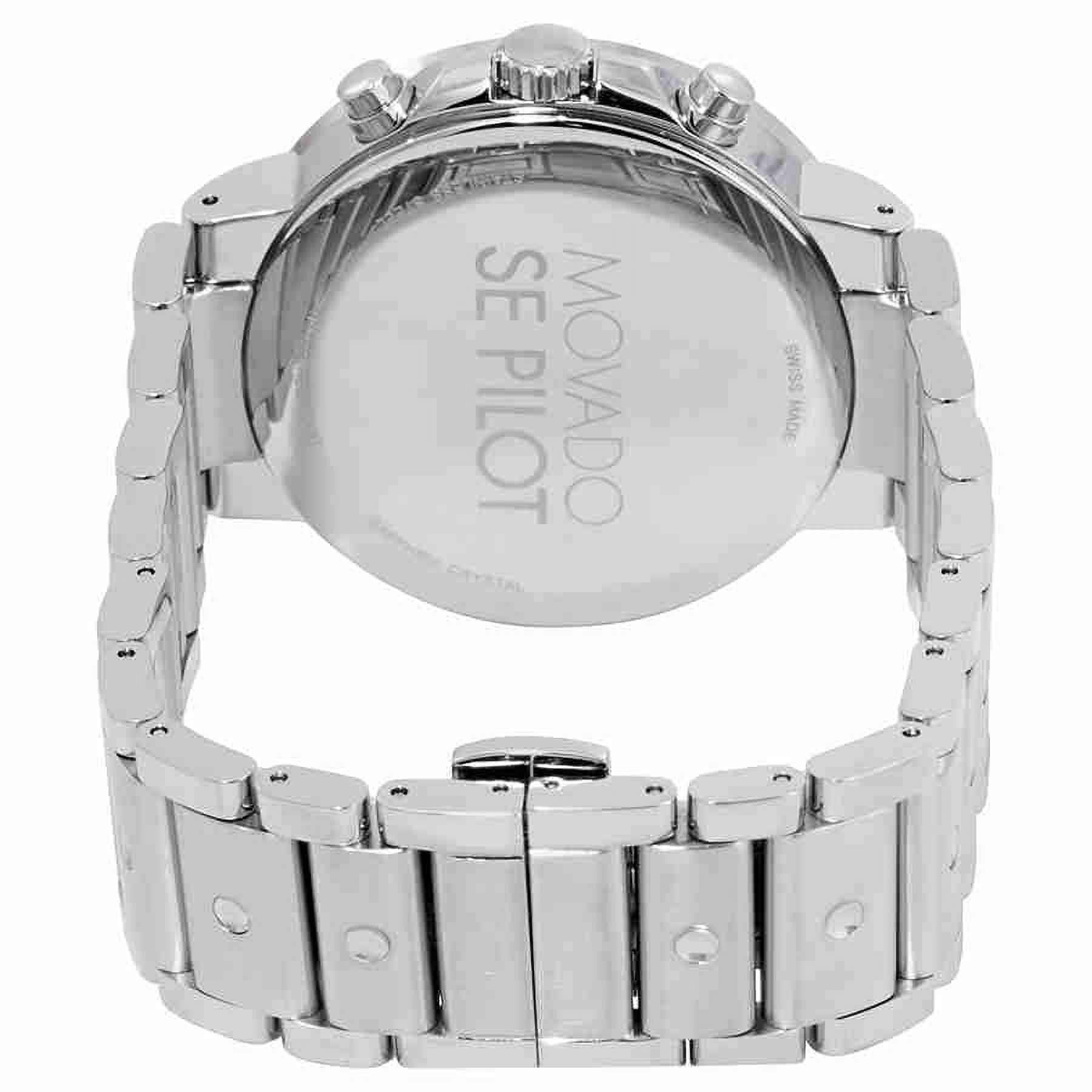 Movado se pilot chronograph top