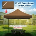 thumbnail image 3 of Sunrise Ez pop Up Instant Canopy 10'X10' Replacement Top Gazebo, 3 of 8