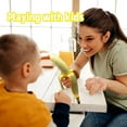 thumbnail image 4 of Eutreec Súper Suave Alivio del Estrés Plátano Pelado Manchado Favores de Fiesta para Niños Juguete para Niños Niñas Adultos Día de los Inocentes Paquete de 2 Juguetes Blandos de Plátano Simulación de, 4 of 5