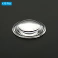 thumbnail image 3 of Uxcell PMMA Flat Convex Lens LED Flashlight Optical Lens for LED Flashlight Transparent 10 Pcs 29x8mm, 3 of 6
