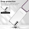thumbnail image 3 of for Samsung Galaxy S22 Plus Clear Case Adjustable Crossbody Strap for Women Transparent Phone Cover Soft TPU Bumper Shockproof Protective Case for Galaxy S22 Plus - Purple, 3 of 12